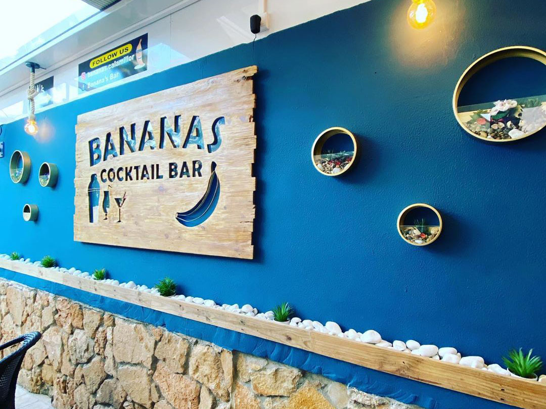 Cocktail preparado en Banana's